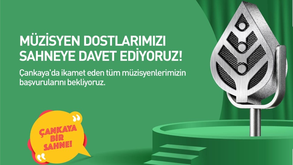 Çankaya Belediyesi'nden müzik emekçilerine destek